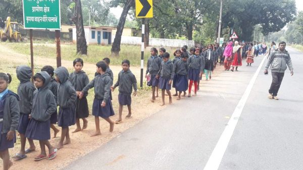 कोरोना टीकाकरण जागरूकता रैली निकाली, सीख मित्र प्रशिक्षण
