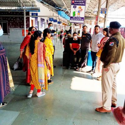 रेल और स्टेशन में आगजनी - दुर्घटना रोकने विशेष जांच अभियान