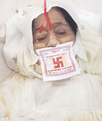 साध्वी चंद्रयशा को दी अंतिम विदाई 