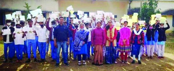 तम्बाकू से होने वाले दुष्प्रभाव के बारे में छात्रों को दी जानकारी
