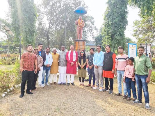 महापरिनिर्वाण दिवस पर बाबा साहब को दी श्रद्धांजलि