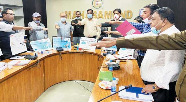 जल संरक्षण की ली शपथ