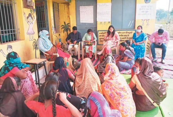 यूनिसेफ कन्सलटेंट परदेशी ने सजग चौपाल में निभाई भागीदारी