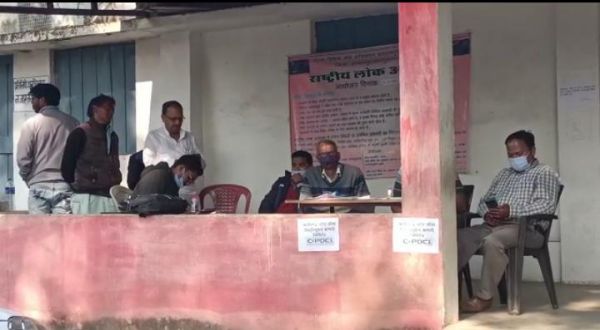 लोक अदालत में कई प्रकरणों का निपटारा
