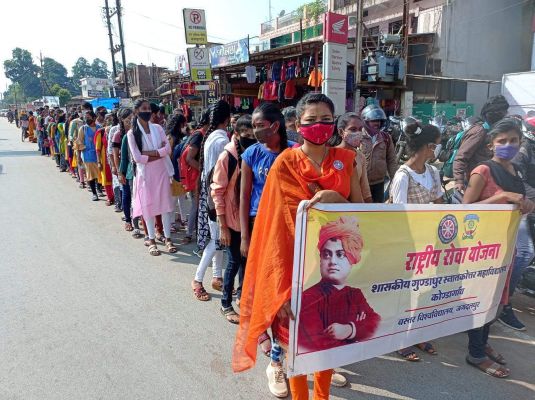 कोरोना जागरूकता रैली निकाली