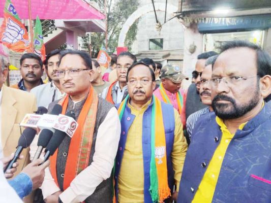 जिले के विभाजन के विरोध को हवा दे रहे भाजपाई
