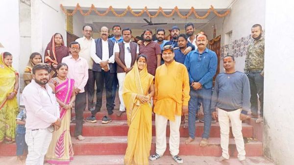 भाजपा कार्यकर्ताओं ने देखा काशी विश्वनाथ कॉरिडोर लोकार्पण का सीधा प्रसारण