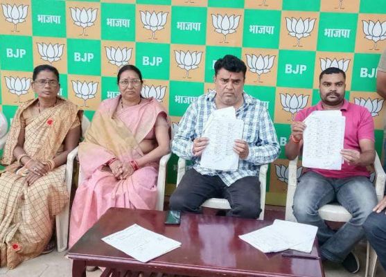 भेलवापदर के सवा सौ मतदाताओं के नाम नई मतदाता सूची में नहीं,  भाजपा लामबंद