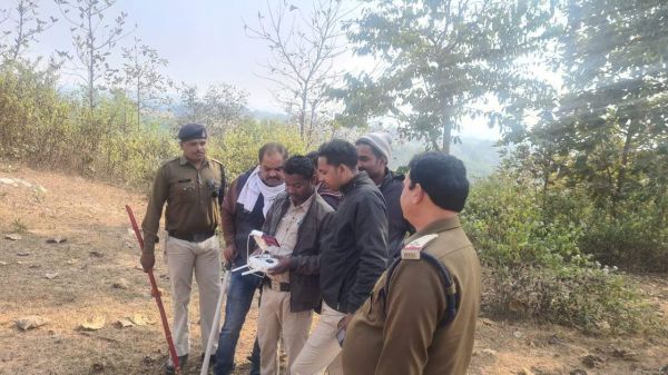 हत्यारोपी को पकडऩे पुलिस ने पहली बार ड्रोन का किया इस्तेमाल