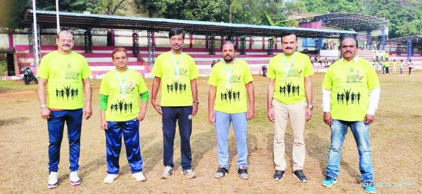 एनएमडीसी बचेली में कैंसर की जागरूकता के लिए फ्रीडम रन