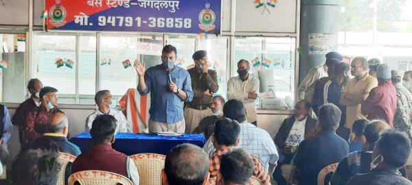 जगदलपुर बस स्टैंड में यात्रियों को शीघ्र मिलेगी बेहतर सुविधाएं