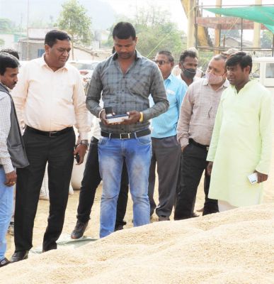 जिले में 51 हजार 412 किसानों से 18 लाख क्विंटल धान खरीदी