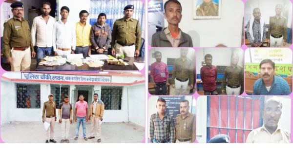 13 सटोरिये पकड़ाए