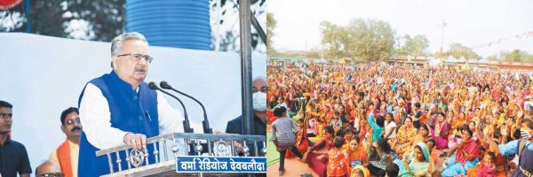 भूपेश के गढ़ में रमन ने भरी हुंकार, कहा-छत्तीसगढ़ में माफियाओं का आतंक