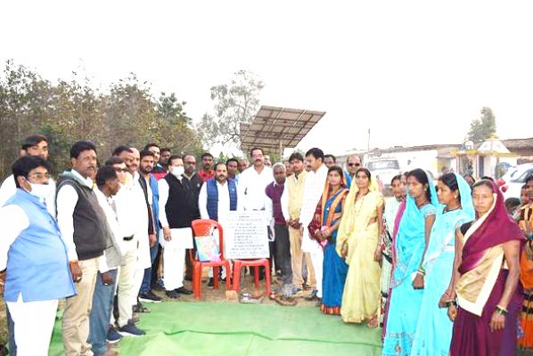 जोरातराई-कछारडीह और सिनोधा में ओवरहेड टैंक की सौगात