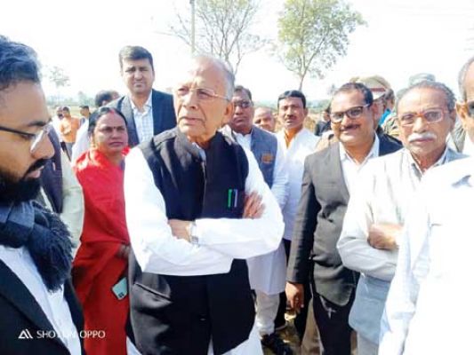 मेला स्थल की तैयारियों जायजा लेने राजिम पहुंचे मंत्री
