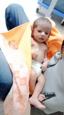 रेडक्रॉस अध्यक्ष आदित्येश्वर की पहल पर बच्चे का मुफ्त इलाज