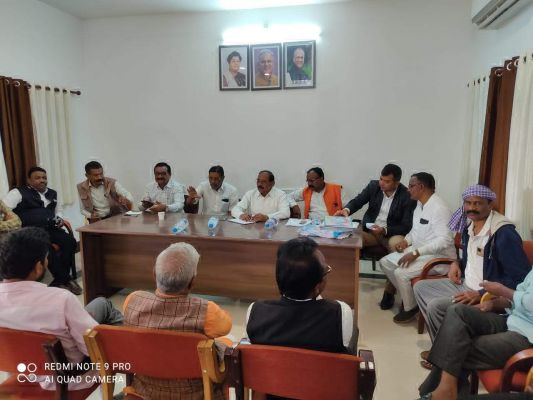 भक्त माता राजिम जयंती महोत्सव मनाने तैयारी बैठक