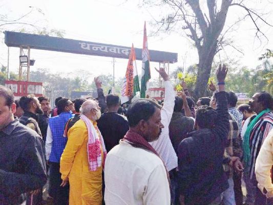 रायगढ़ के वार्ड 9 व 25 में कांग्रेस की जीत