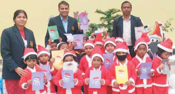 जेपी इंटरनेशनल स्कूल ने बच्चों का क्रिसमस बनाया खास, कई आयोजन
