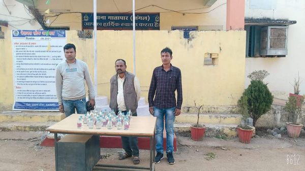 भाजपा मंडल महामंत्री अवैध शराब संग पकड़ाया