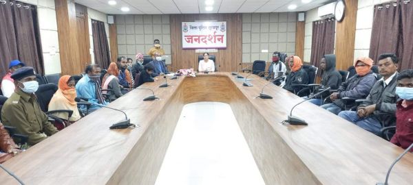 एसपी ने जनदर्शन में सुनीं समस्याएं, जल्द निराकरण के निर्देश