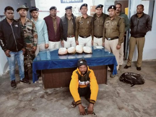 गांजा के साथ 1 गिरफ्तार