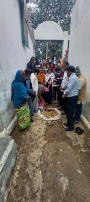 मेयर ने किया निर्माण कार्यों का भूमिपूजन