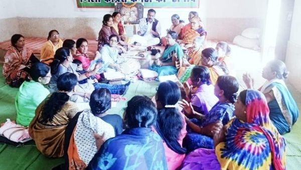 नव वर्ष पर रामायण पाठ कांग्रेस भवन में