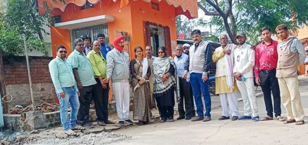 नवनिर्वाचित पार्षद ने विकास कार्यों का किया निरीक्षण