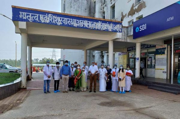 जिला अस्पताल के मातृत्व शिशु केन्द्र को लक्ष्य गुणवत्ता सर्टिफिकेट