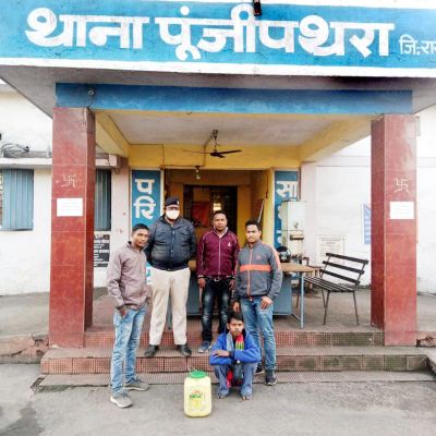 महुआ शराब के साथ आरोपी गिरफ्तार