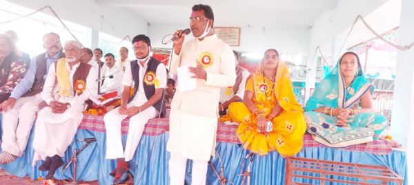 मारुती यज्ञ में पहुंचे जिपं सदस्य द्वय