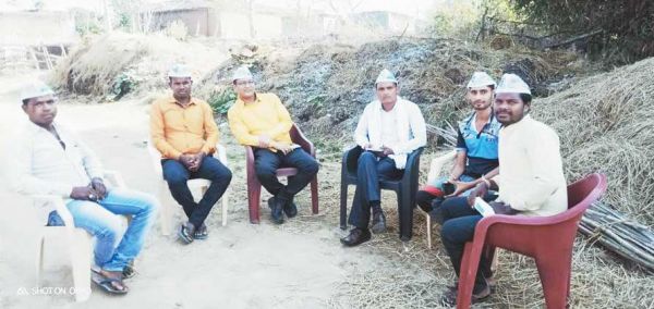  आप कार्यकर्ता सम्मेलन 6 को, सफल बनाने गांवों में बैठकों का दौर