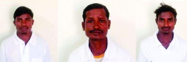 ईनामी सहित तीन नक्सलियों का समर्पण