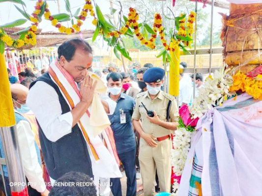 विश्वप्रसिद्ध तेलंगाना के मेडाराम मेले में कोरोना संकट...?