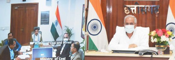हमारी जमीन और जंगल में खदानें, पर फायदा नहीं मिल रहा, सीएम ने जोशी से कहा-7 साल से नहीं बढ़ी रॉयल्टी, 4169 करोड़ की लेव्ही भी नहीं मिली