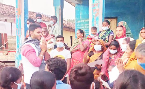 तीसरी लहर बचाव के लिए ग्रामीणों को कर जागरूक