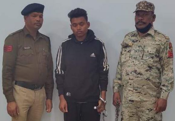 रेप आरोपी जुर्म दर्ज होने के 24 घंटे के अंदर बंदी