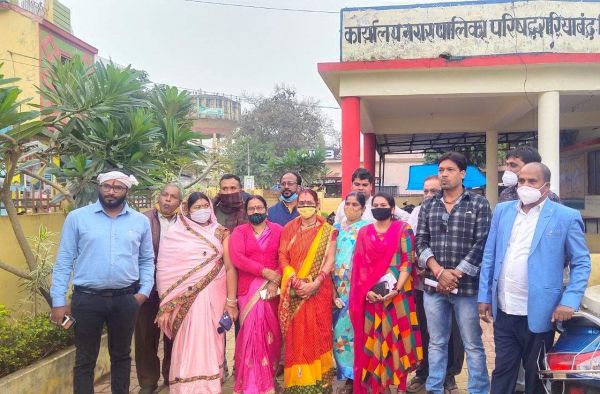कांग्रेस पार्षदों ने किया सामान्य सभा का बहिष्कार