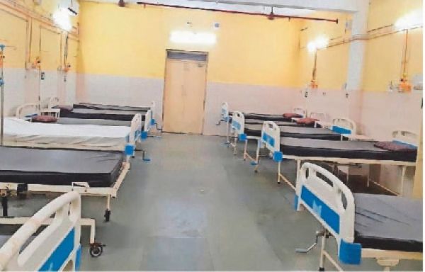संक्रमण के बढ़ते मामलों के बीच 81 बेड कोविड अस्पताल तैयार