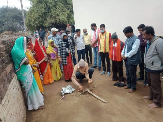 कांग्रेस सरकार में हो रहा गांवों का विकास