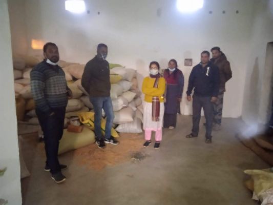 अमानक धान खरीदने पर सुखरी समिति प्रबंधक को नोटिस