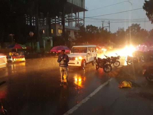 बारिश से सरगुजा तरबतर, जनजीवन अस्त-व्यस्त