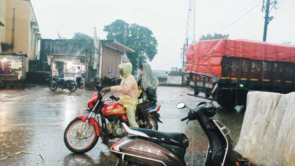 पत्थलगांव में बारिश, जन जीवन प्रभावित