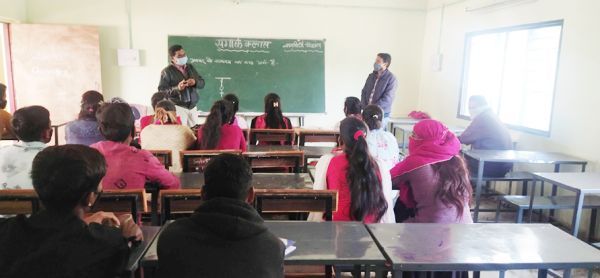 राज्य ओपन स्कूल की संपर्क कक्षाओं में परीक्षा तैयारी की दी रही जानकारी
