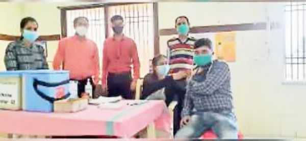 सालभर में जिले में 29 हजार से अधिक लोगों को कोरोना टीका