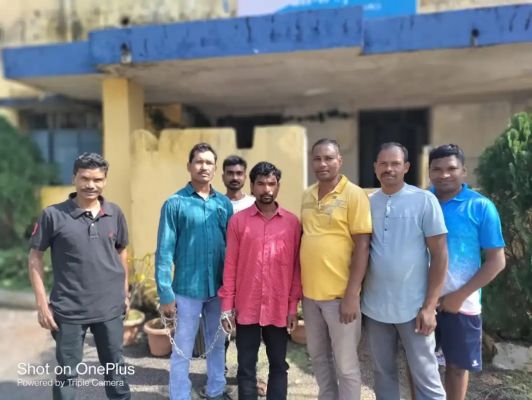 पत्नी की हत्या कर फरार पति 2 साल बाद बंदी