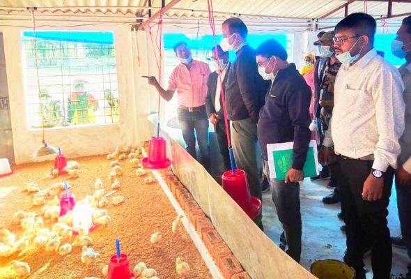 वनांचल क्षेत्र के गौठान अब ग्रामीण औद्योगिक पार्क के रूप में हो रहा विकसित