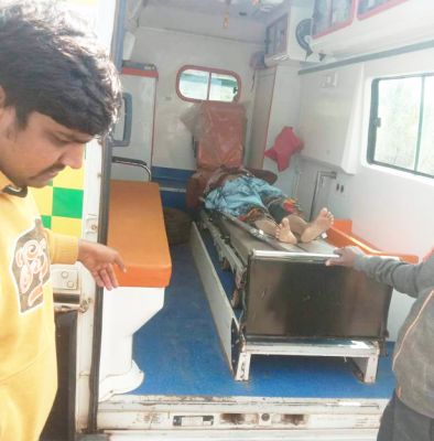 भोरमदेव से आ रहे स्कूटी सवार गिरे, घायल